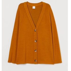 V neck button up cardigan